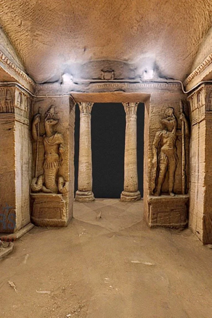 Catacombs of Kom el Shoqafa & Pompey’s Pillar — Egypt tour photograph
