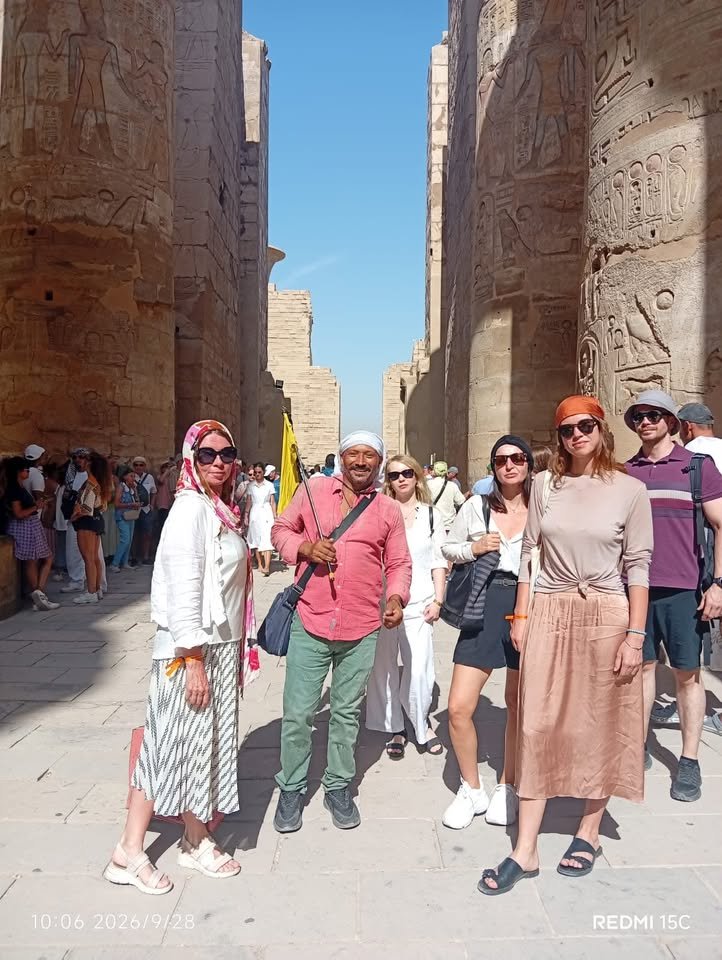 A traveller with Sekhmet Tours in Egypt