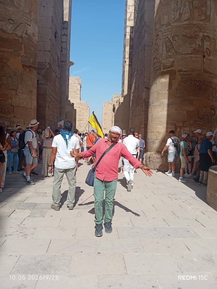 A traveller with Sekhmet Tours in Egypt